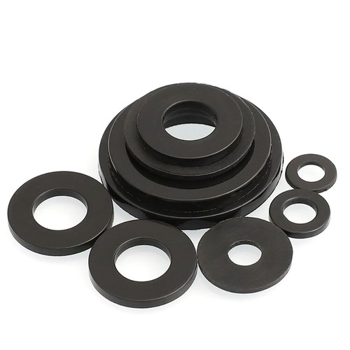 White/Black Nylon Plastic Flat Washers M2 M2.5 M3 M4 M5 M6 M8 M10M12M14M16M18M20 - Picture 9 of 11