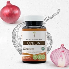 Secrets Of The Tribe Onion Capsules, 500 mg