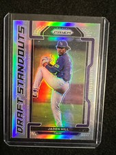 2021 Panini Prizm Draft Picks  Silver Prizm Standouts Jaden Hill #DS-JH Tigers