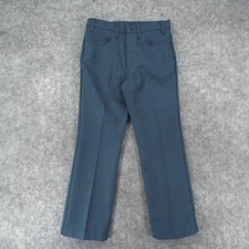 Vintage Levi's Pants Mens 34x32 Blue Rock a Billy Bootcut Made in USA 32x30 