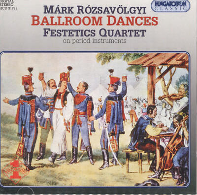 RÓZSAVÖLGYI FESTETICS QUARTET - HUNGAROTON CLASSIC CD