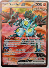 Sandfell Ex [PoKeMon | PARADOXRIFT 228/182 | NM (Full Art/ Ultra Rare)] German