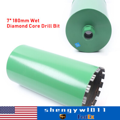 7 Inch Wet Diamond Core Drill Bit Hole Saw For Concrete/Asphalt American Thread