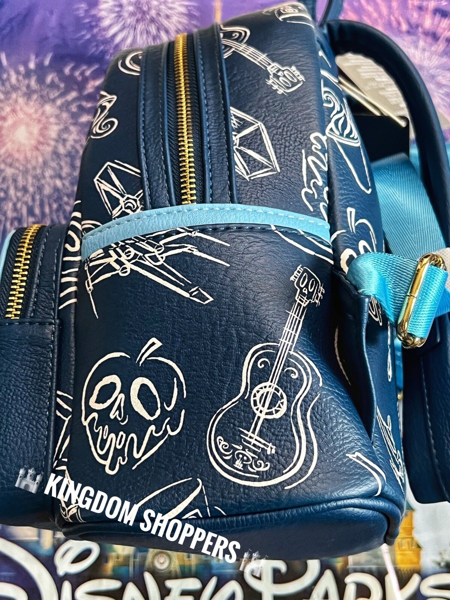 2023 Disney D23 Expo Gold Member Loungefly Exclusive Mini Backpack