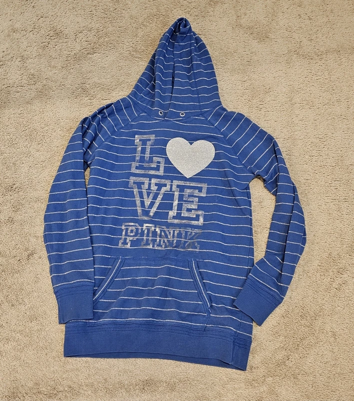 victoria-secret-vs pullover sweatshirt stripe y2k hoodie