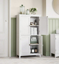 Image of Bathroom Cabinet, Bathroom Storage Unit, Kitchen Cabinet, Freestanding Cabinet W