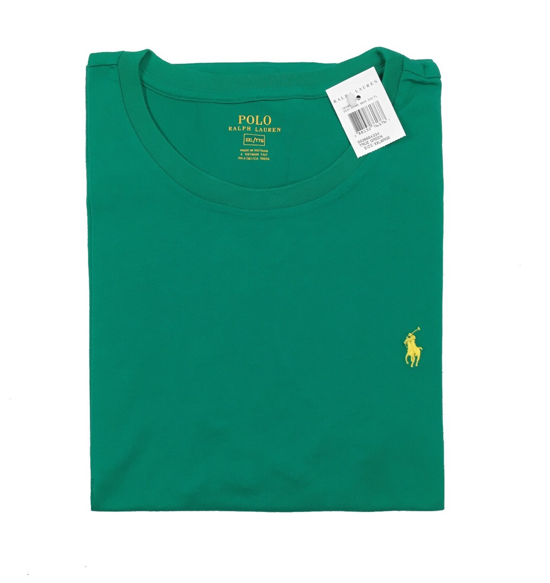 ｏｒ NEW Polo Ralph Lauren Polo Player T Shirt Dark Green Bright Green