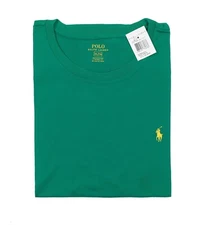 NEW Polo Ralph Lauren Polo Player T Shirt Dark Green Bright Green or Pinkish Red