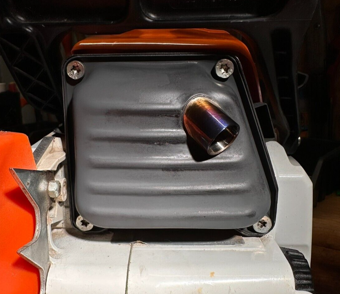 BRAND NEW OEM STIHL MS 660 066 650 MS660 PORTED EXHAUST DUAL PORT