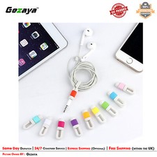 Wire Cable Earphone Cord Cover Protector Wire Protective IPhone Cable Organizer