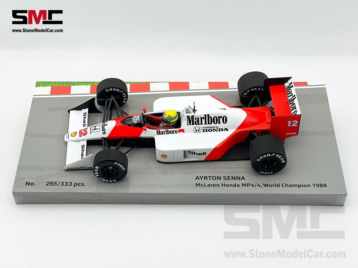 Mclaren MP4/4 Ayrton Senna 1988 F1 World Champion 1:18 Mclaren MP4/4 Ayrton Senna 1988 F1 World Champion 1:18