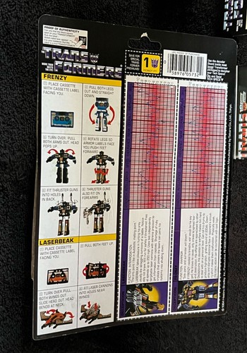 G1 1984 PRE RUB SOUNDWAVE VINTAGE BOXED • COMPLETE • 8 CASSETTES • TRANSFORMERS - Picture 17 of 24