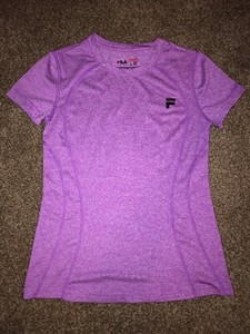 Fila Sport Fuscia Shirt Top Girls Size 