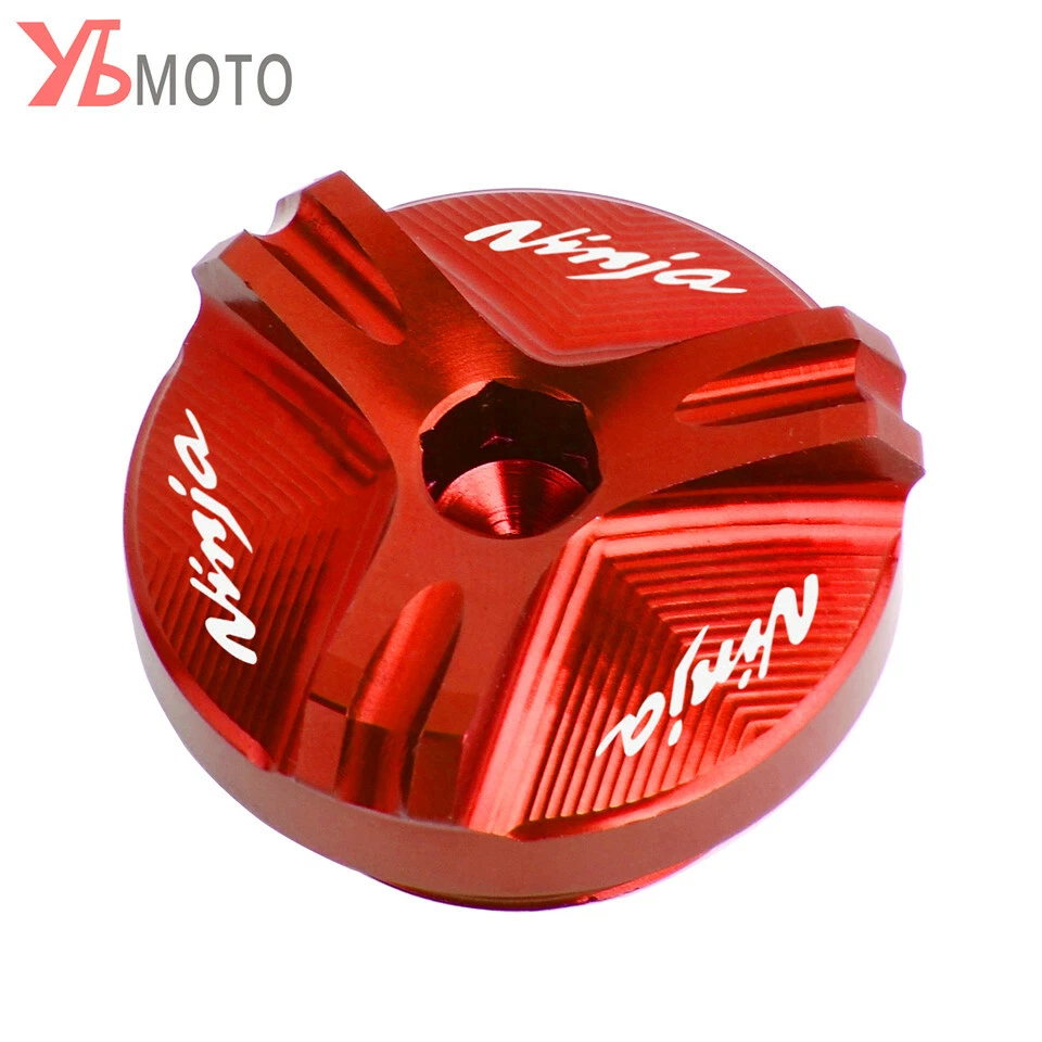 Винт крышки крышки масляного фильтра двигателя для KAWASAKI ZX-6R/10R/12R/14R NINJA 400 - Изображение 3 из 4