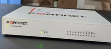 Fortinet Fortigate-60E Network Security Firewall Initialized FG-60E w/Adapter
