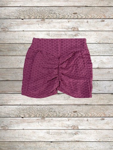 Women’s S/M Shorts Pockets 2 PAIR Yoga High Waist Anti-Cellulite Stretchy NWT - Picture 8 of 9