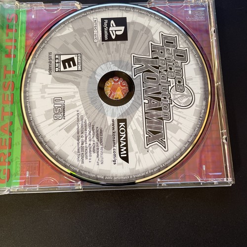 Dance Dance Revolution Konamix (Sony PlayStation 1, 2002) complete in box Konami - Picture 5 of 6