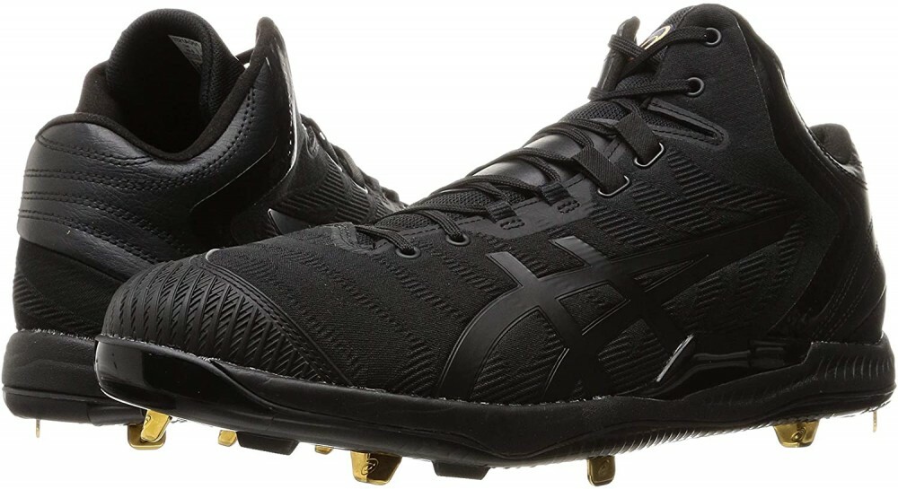 2024公式店舗 GOLDSTAGE Shoes Spike Stud Baseball ASICS I-PRO Japan Black x Black 1121A051 SM スポーツトイ・アクショントイ