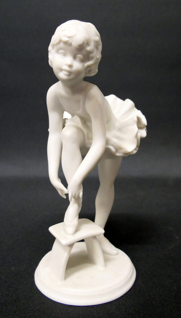 Bisquit-Porzellanfigur, 