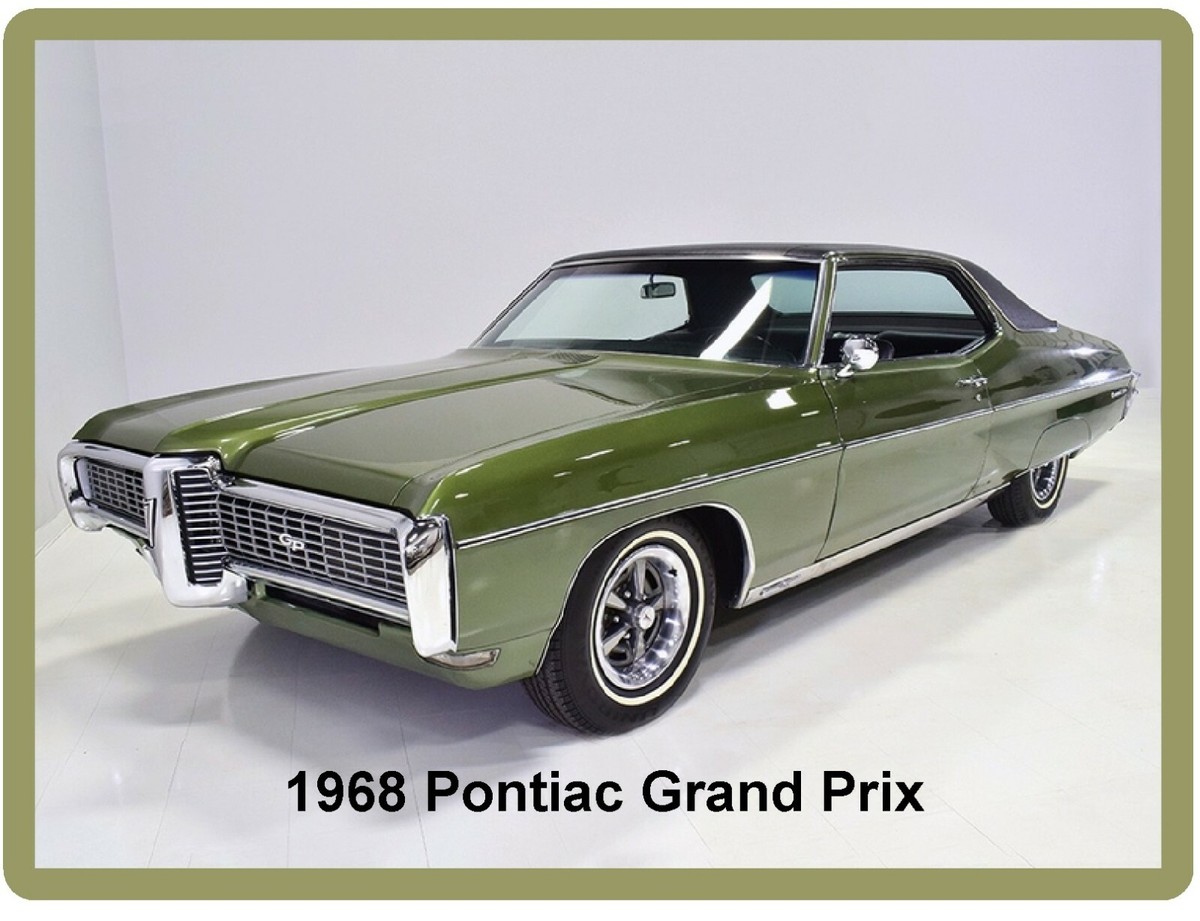 1968 Pontiac Grand Prix Refrigerator / Tool Box Magnet | eBay