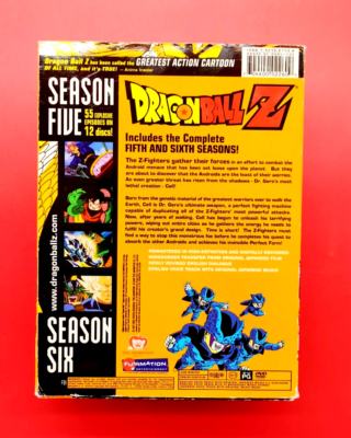 Dragonball Z: Complete Seasons Five and Six 5 6 DVD On 12-Disc