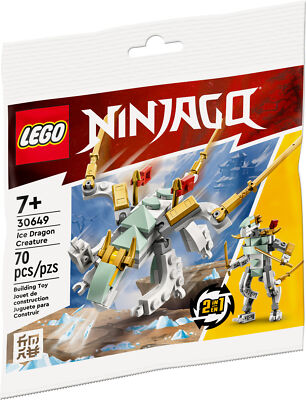 LEGO NINJAGO: Ice Dragon Creature (30649) 673419377539|