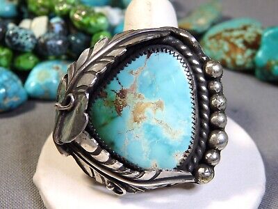 Rare Native American Navajo Royston Turquoise Sterling Silver Butterfly Squashblossom Necklace Rare Native American Navajo Royston Turquoise Sterling Silver Butterfly Squashblossom Necklace