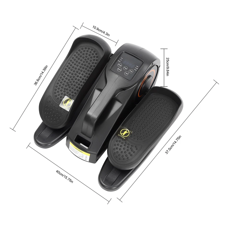 Foot Pedal Exerciser for Seniors Home Workout Under Desk Elliptical Machine - Image 2 of 4