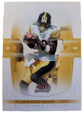 2004 Flair Football Card #80 Plaxico Burress NFL Pittsburgh Steelers (B4