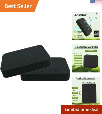 #ad Universal Air Filter Replacement for Generac Generators 2 Pack for Optimal Use $18.89