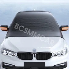 Car Truck Windshield Cover Winter Snow Ice Rain Frost Guard Sun Shade For Winter
