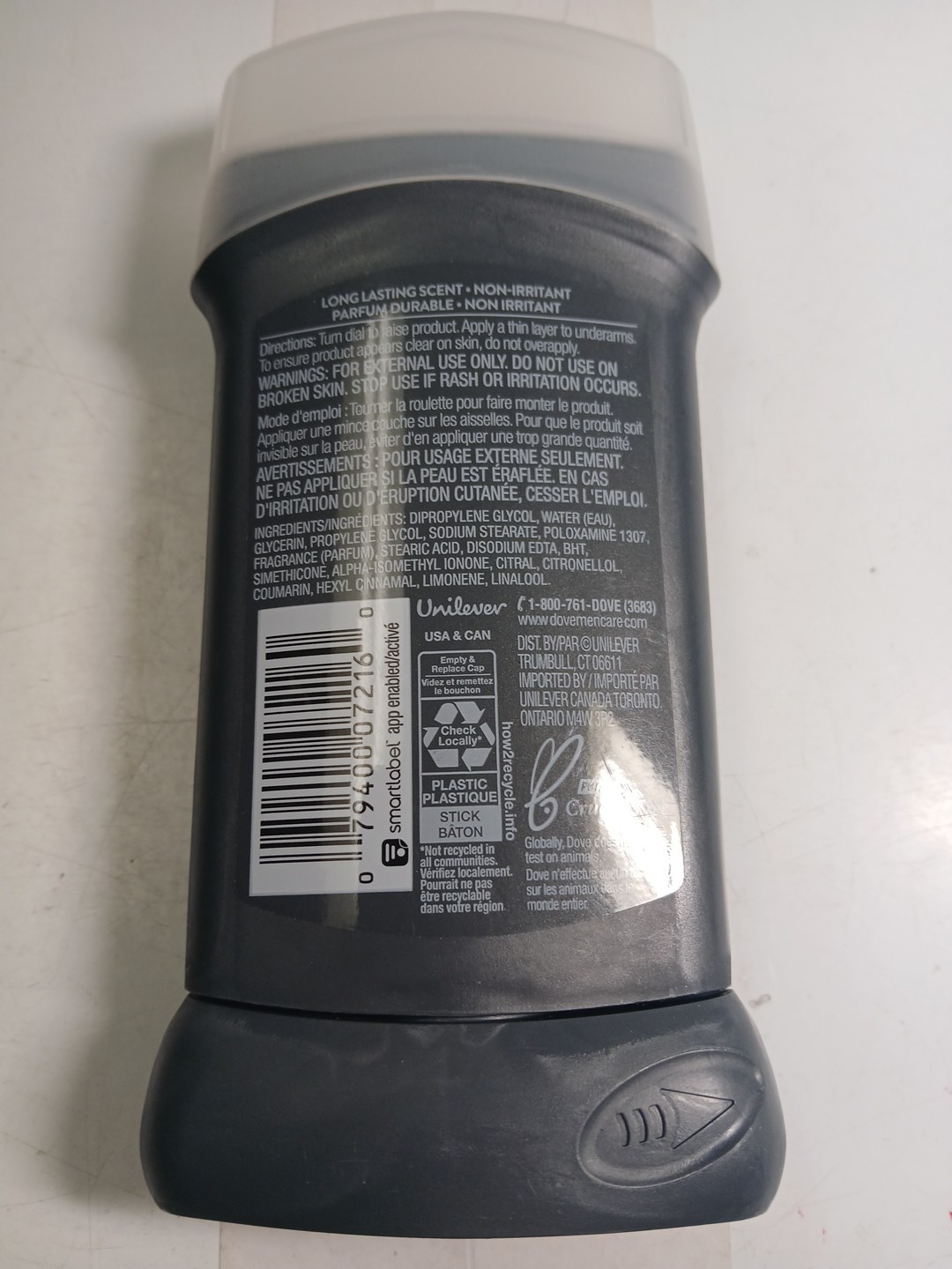 Dove Men + Care Deodorant, Clean Comfort, Aluminum Free 72 Hr 3 oz 