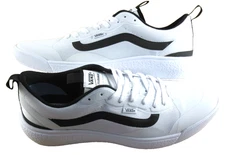 Vans Men's UltraRange Exo White Black Striped Trail Skate Shoes Size 11.5 NIB
