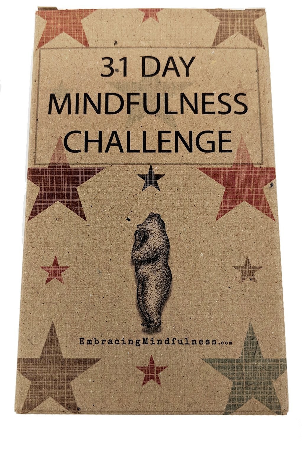 31 Day Mindfulness Challenge Cards - Take One a for a Month 70Mm X 120Mm