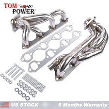 87-96 Ford F150 5.8l 351 V8 Ohv Xl Xlt Lightning Shorty Exhuast Manifold Headers
