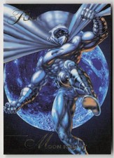 Fleer 1994 Flair Moon Knight Trading Card #40 Origin of Moon Knight Marvel