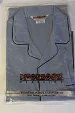 McGregor Classics Mens Pajama Set Short Sleeve, Knee Length - Size XL NEW Sealed