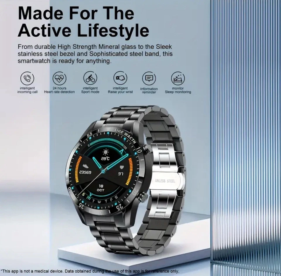 Luxury Fashion Wristwatch For Men Of Class And Great Taste…. - Image 3 of 4