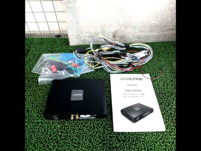 ALPINE PXE-R500 Equalizer w/ Harness Japan JDM For Parts Untested AS-IS