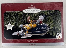 Hallmark Keepsake Ornament MICKEY & CO. Mickey's Comet MAGIC LIGHTS Christmas