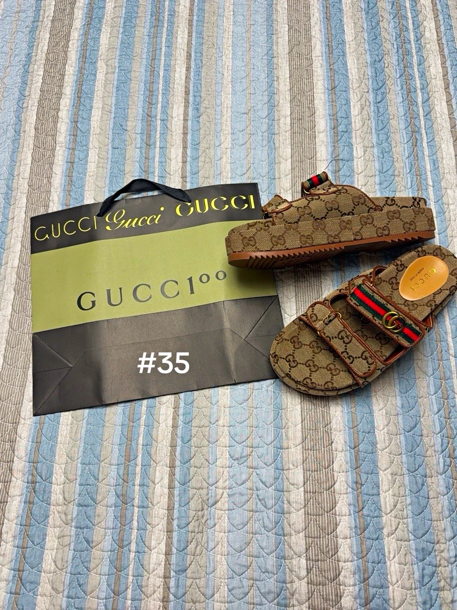 Gucci Striped Sandals for Women for sale | eBay