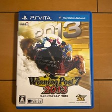 Winning Post 7 2013 Sony PlayStation PS Vita Used Tested Japanese ver with Case