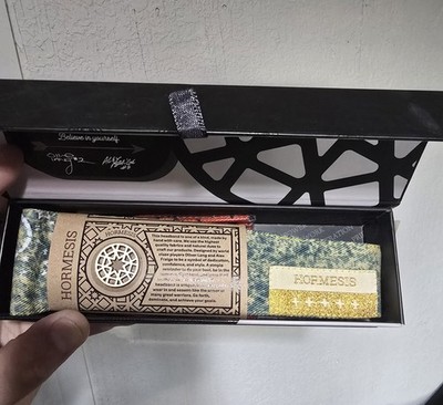 Hormesis Paintball Headband NORTHERN LIGHTS denim New In Box With Everything 