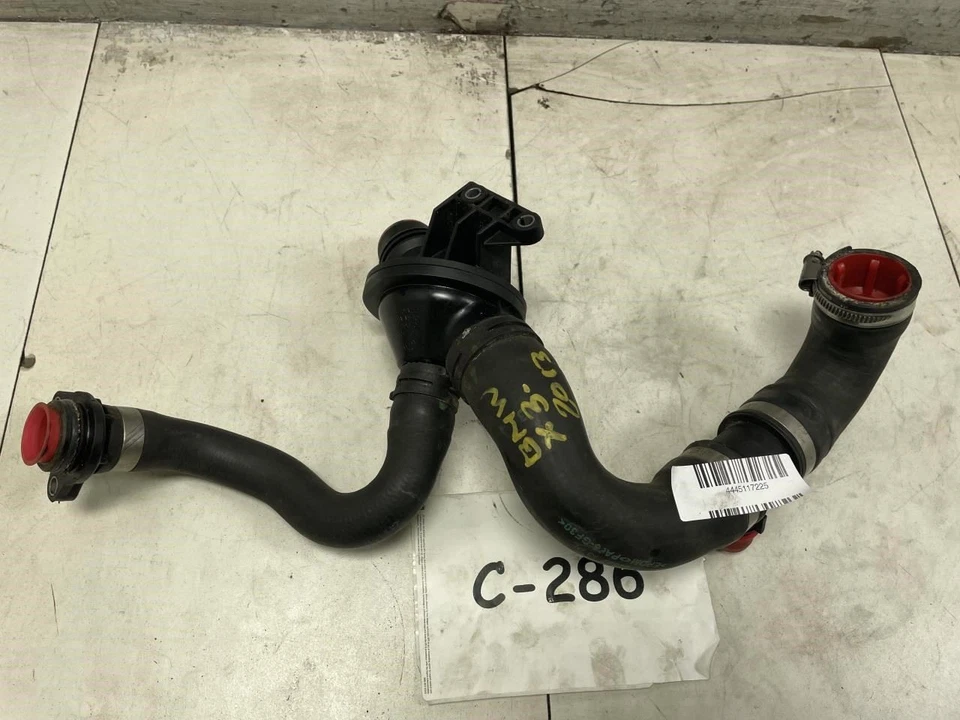 BMW X3 2013 línea de manguera de refrigerante de radiador OEM+  Foto 4 de 4