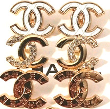 Bottoni in oro 6 pezzi/22, 19, 18 mm/chanel bottoni di ricambio