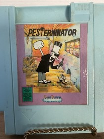 Pesterminator Nintendo NES Unlicensed Color Dreams Cart Only Blue Version