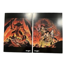 D D DUNGEON MASTER'S SCREEN V3.5 Play More TSR Dungeons  Dragon Magazine Promo