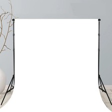 Solid White Photography Backdrop Chromakey Muslin Portrait Screen 6x9 Ft
