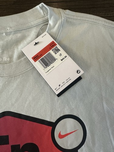 Nike Air Max 90 TN Sportswear T-shirt Gray Big & Tall Size LT Large Tall - Picture 3 of 4