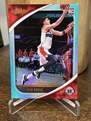 2020-21 Panini Absolute Memorabilia Deni Avdija #99 Teal Rookie RC /49